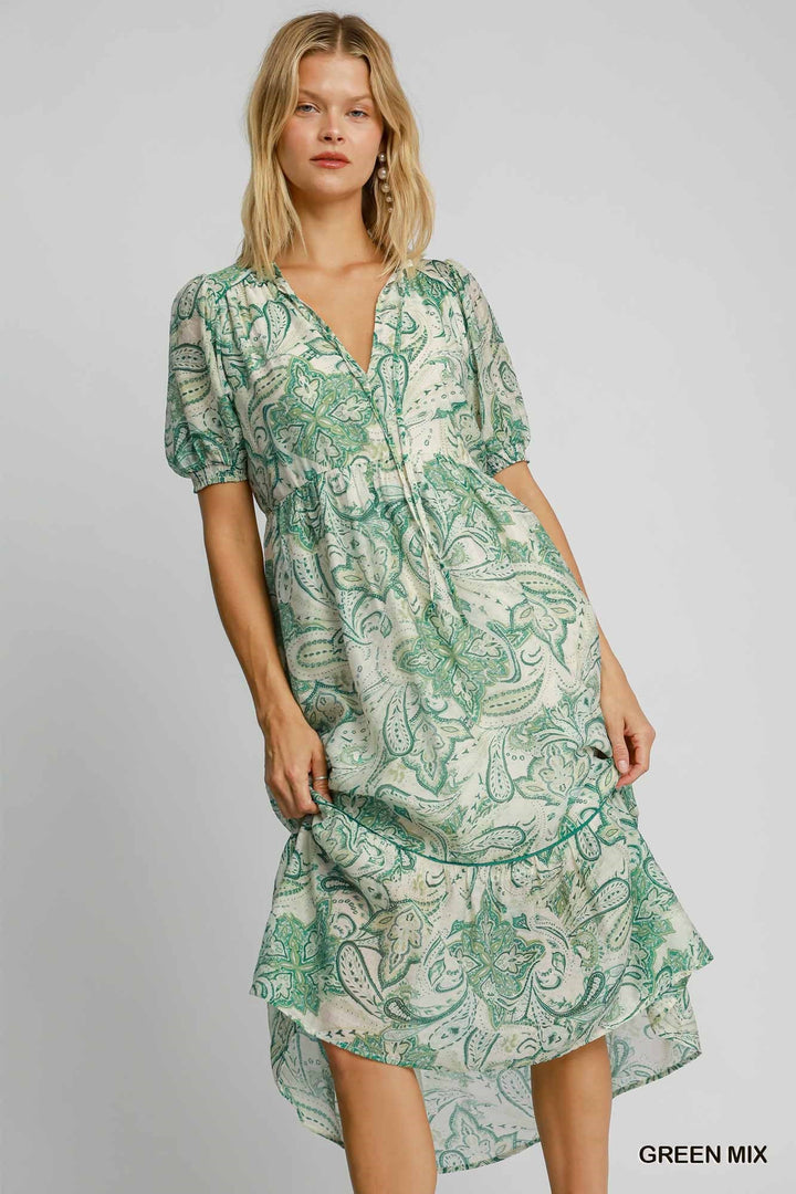 Allie Dress in Green