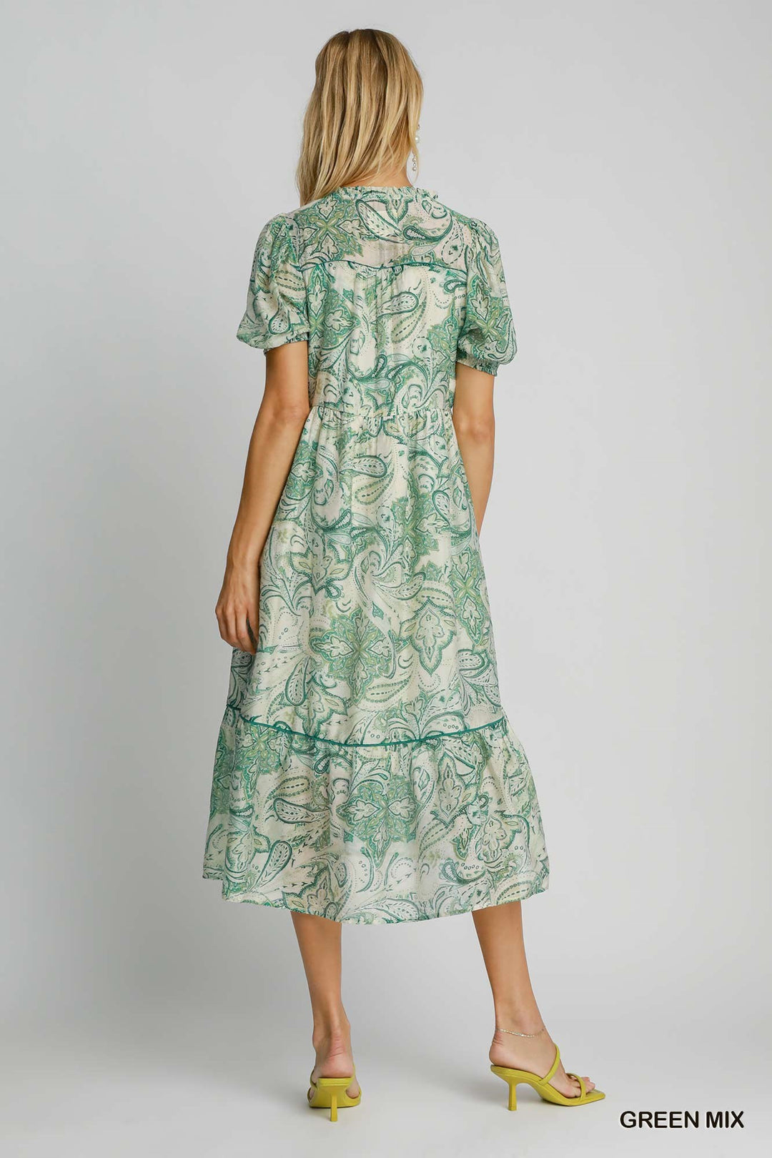 Allie Dress in Green