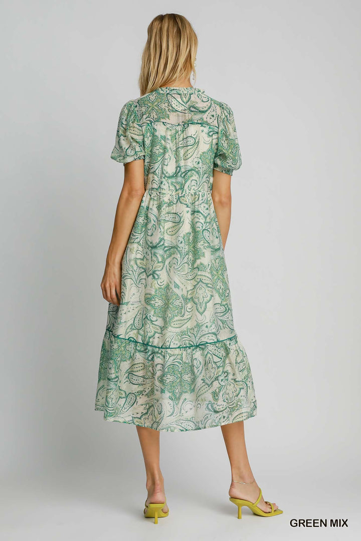 Allie Dress in Green