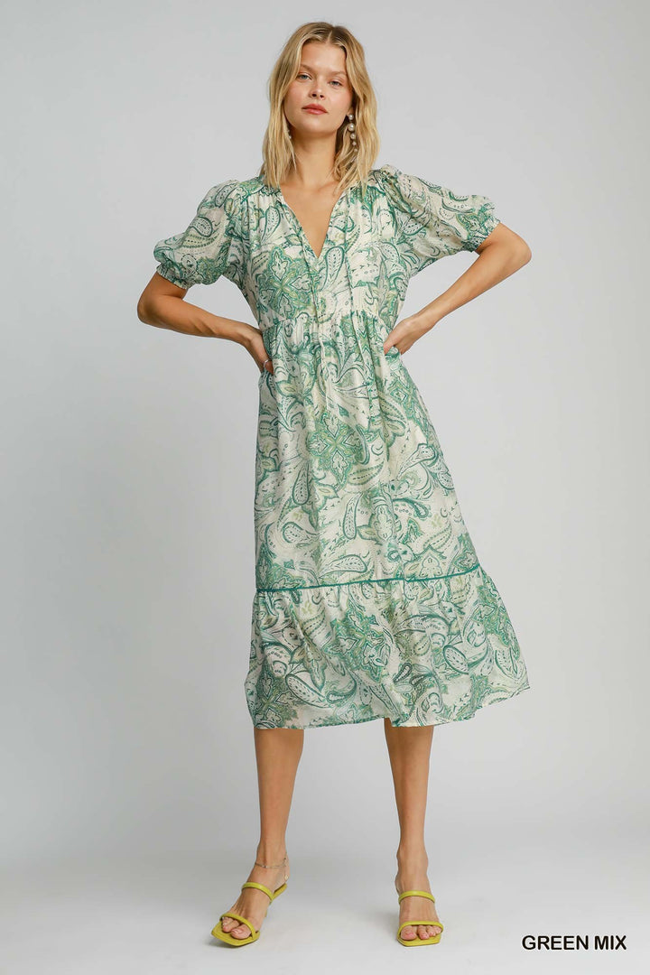 Allie Dress in Green