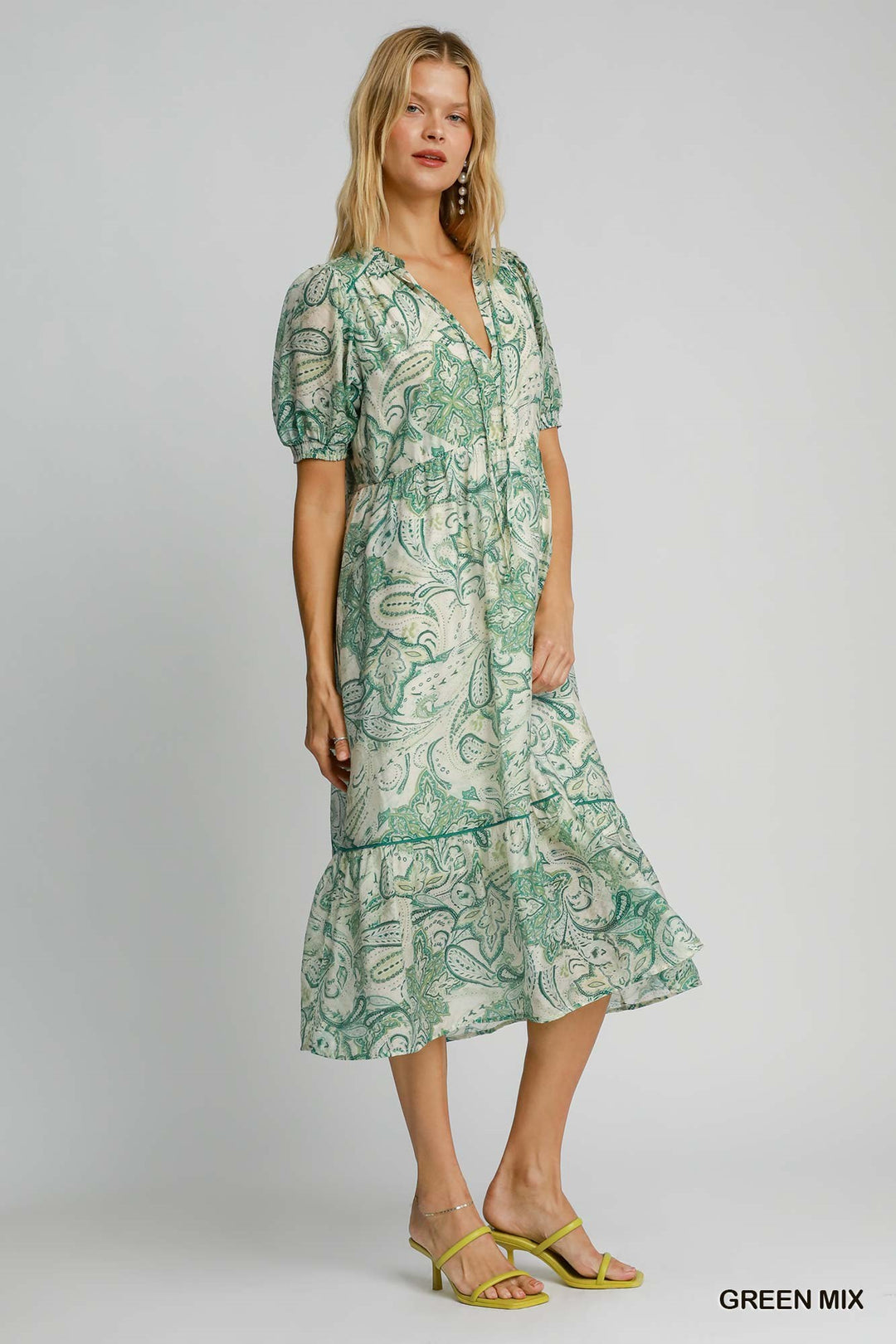 Allie Dress in Green