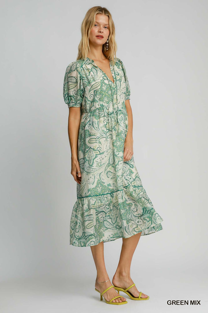 Allie Dress in Green