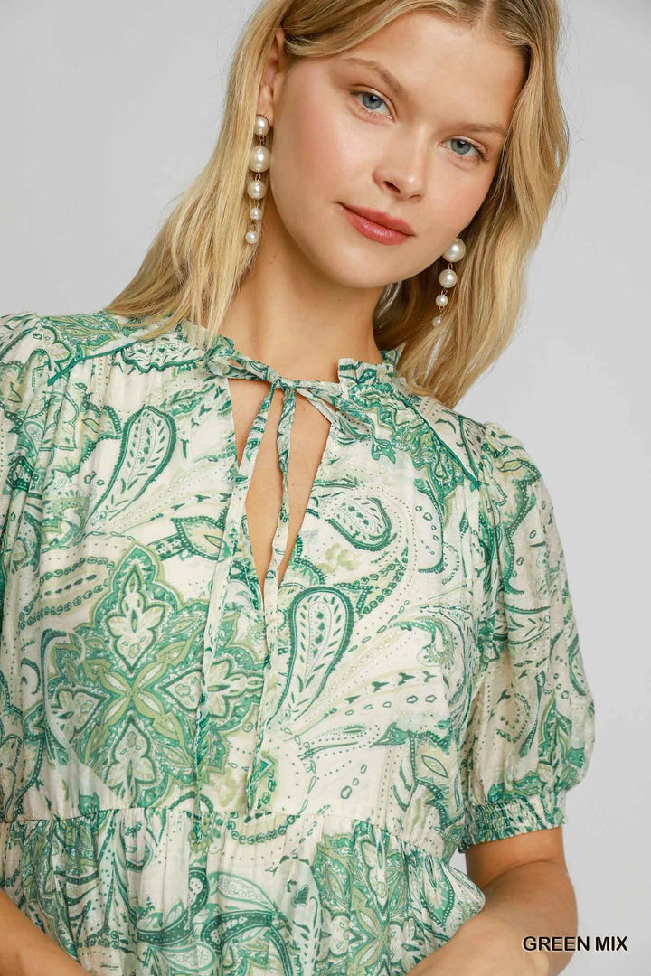 Allie Dress in Green