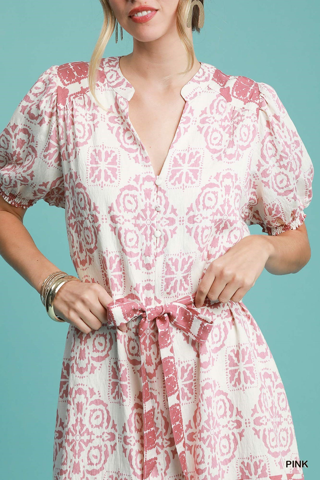 Megan Dress in Pink