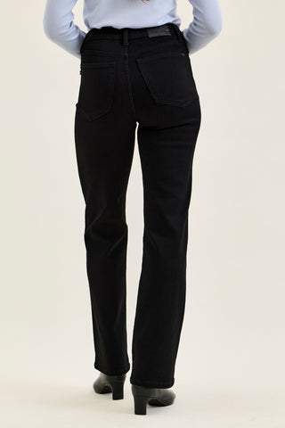 Judy Blue High Waist Classic Straight in Black