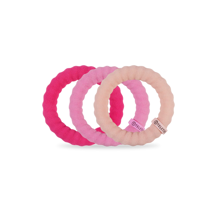 Large Nylon Hair Ties- Kiss &amp; Tell