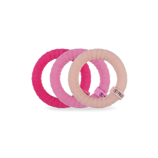 Small Nylon Hair Ties- Kiss & Tell