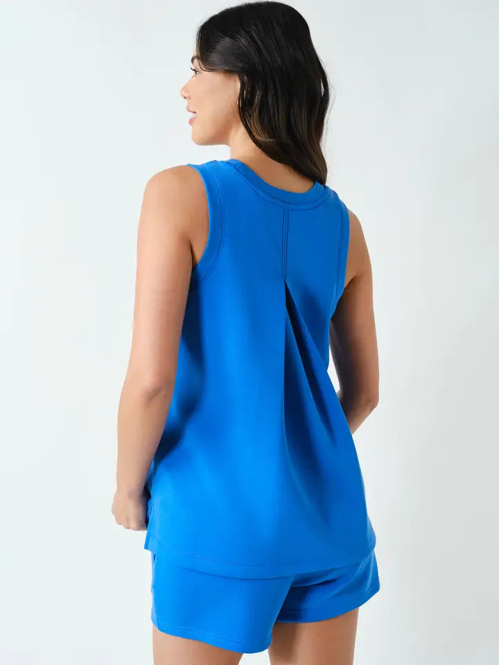 Laguna Modal Cloud Tank Set in Deep Indigo
