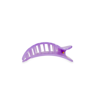 Teleties Flat Round Hair Clip- Lavender Mist