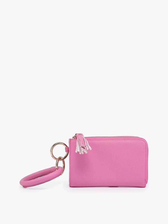 Liv Bangle Wristlet in Pink