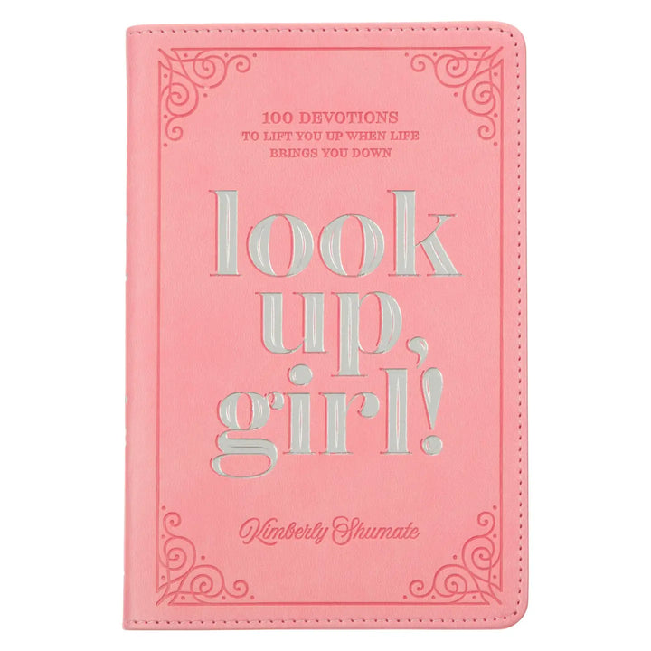 Pink book titled &
