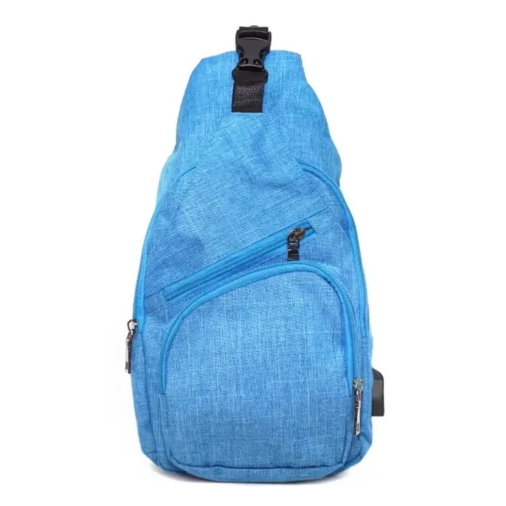 NuPouch Anti-Theft Daypack - Light Blue
