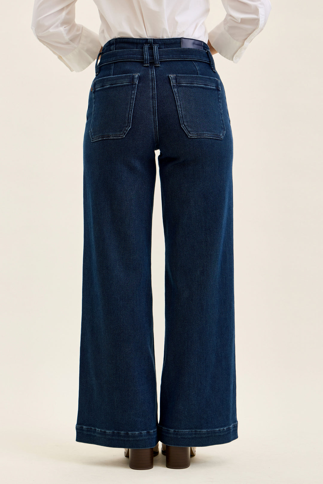 Judy Blue High Waist Lux Retro Wide in Nightfall Blue