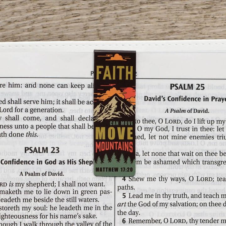 Magnetic Bookmark Set- Mountains