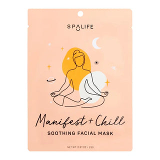 soothing face mask packet