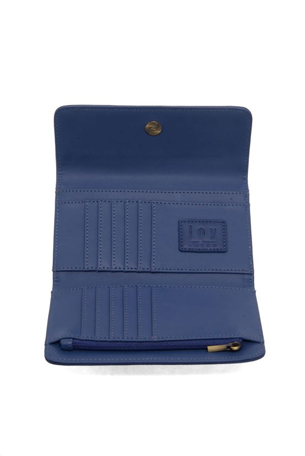 Navy Marnie Mini Tri-fold Wallet