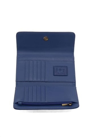 Navy Marnie Mini Tri-fold Wallet