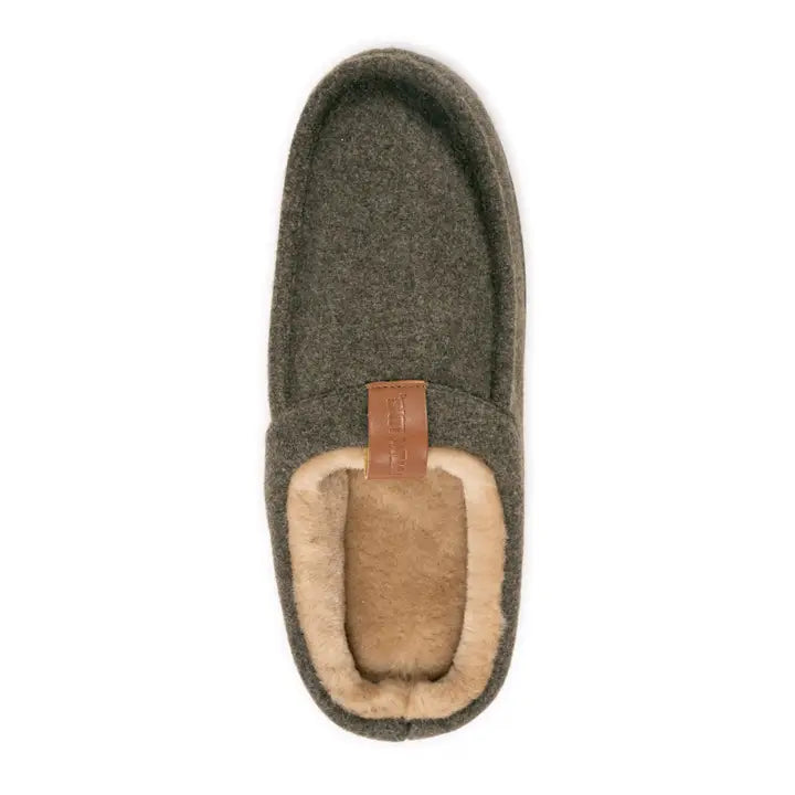 Men's Miles Contoured Clogs Slippers in Olive