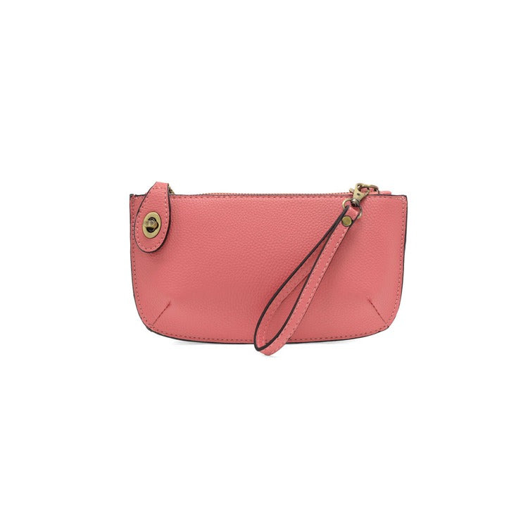 pink small wristlet clutch crossbody purse