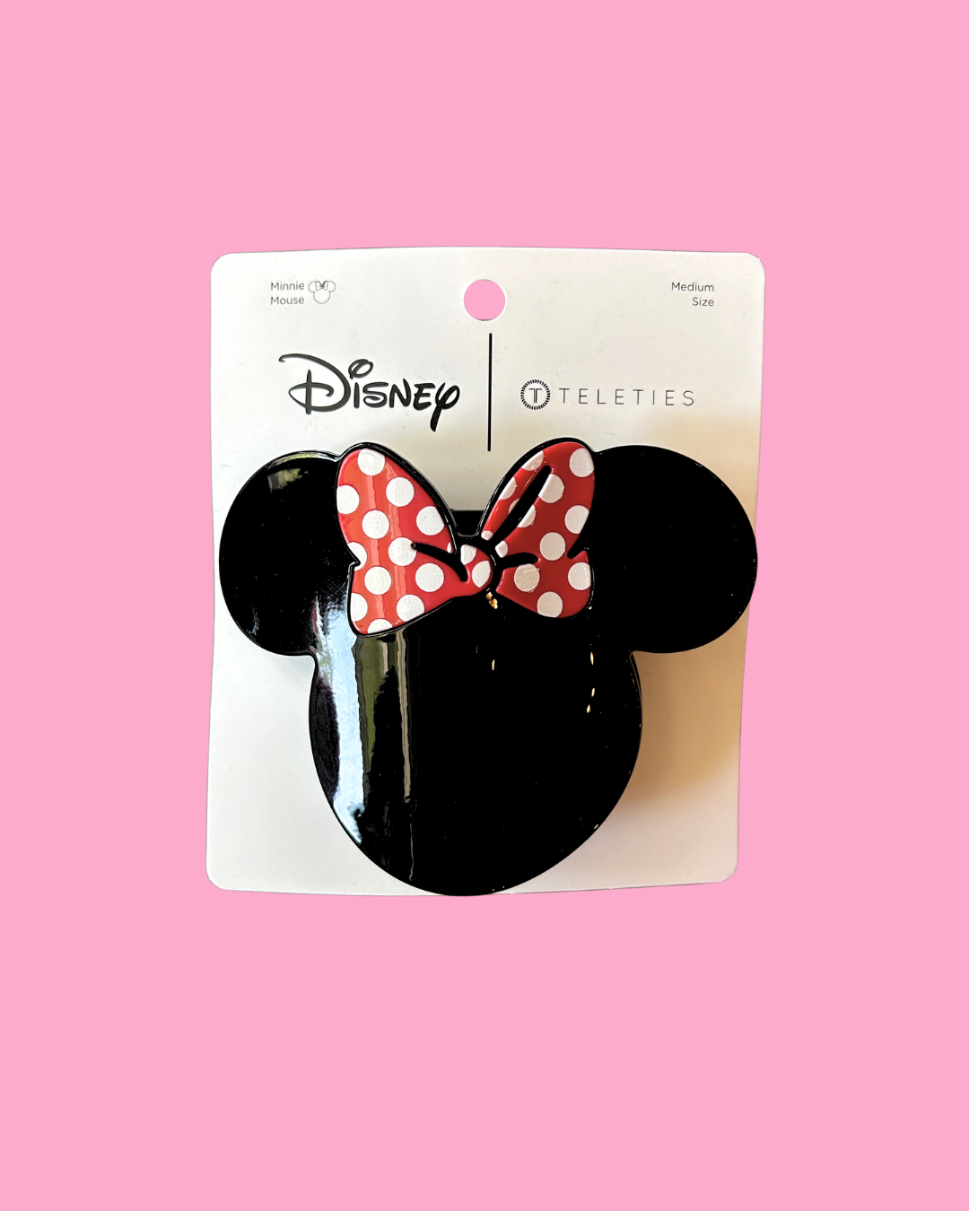 Teleties- Minnie Mouse Flat Hair Clip