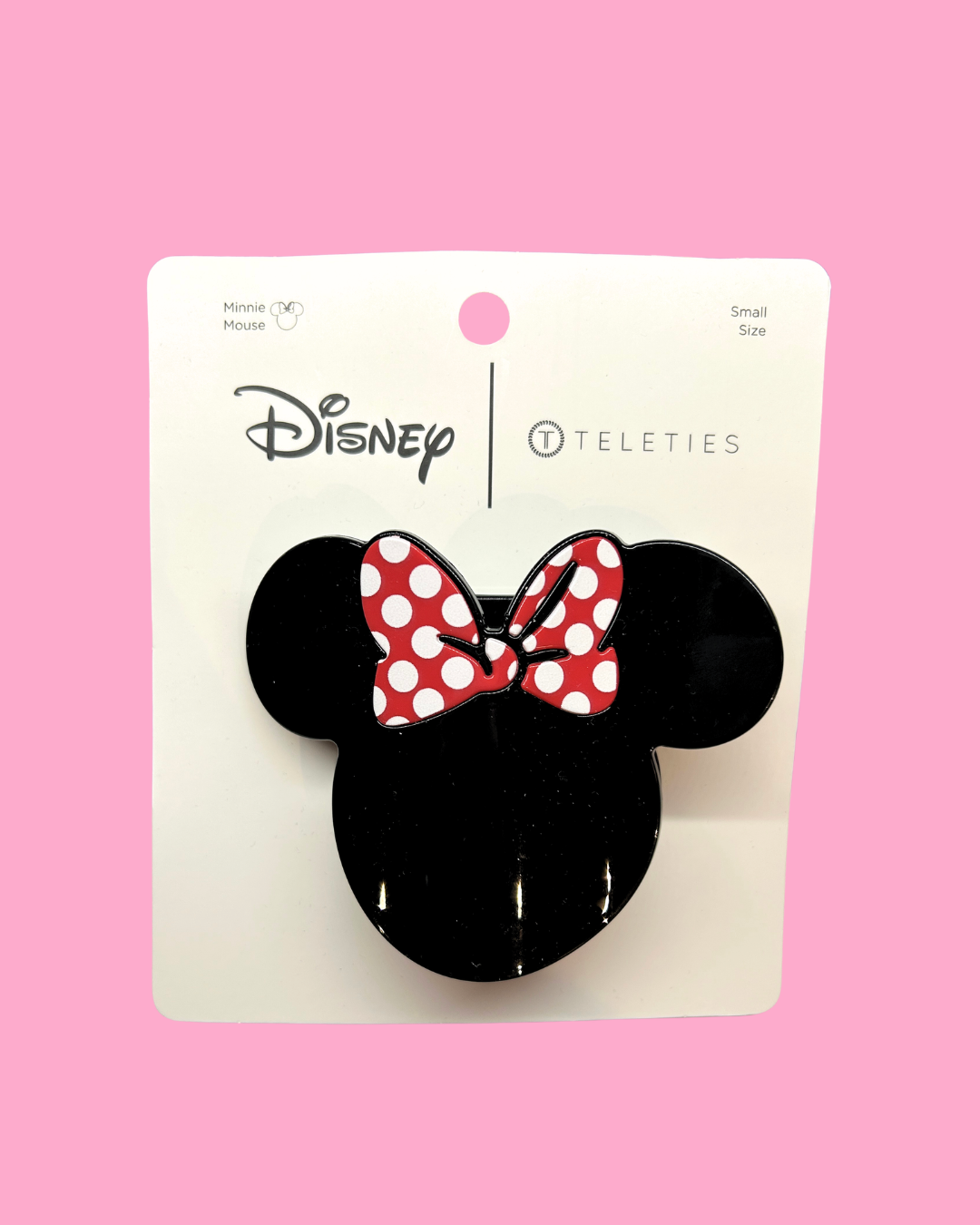 Teleties- Minnie Mouse Flat Hair Clip