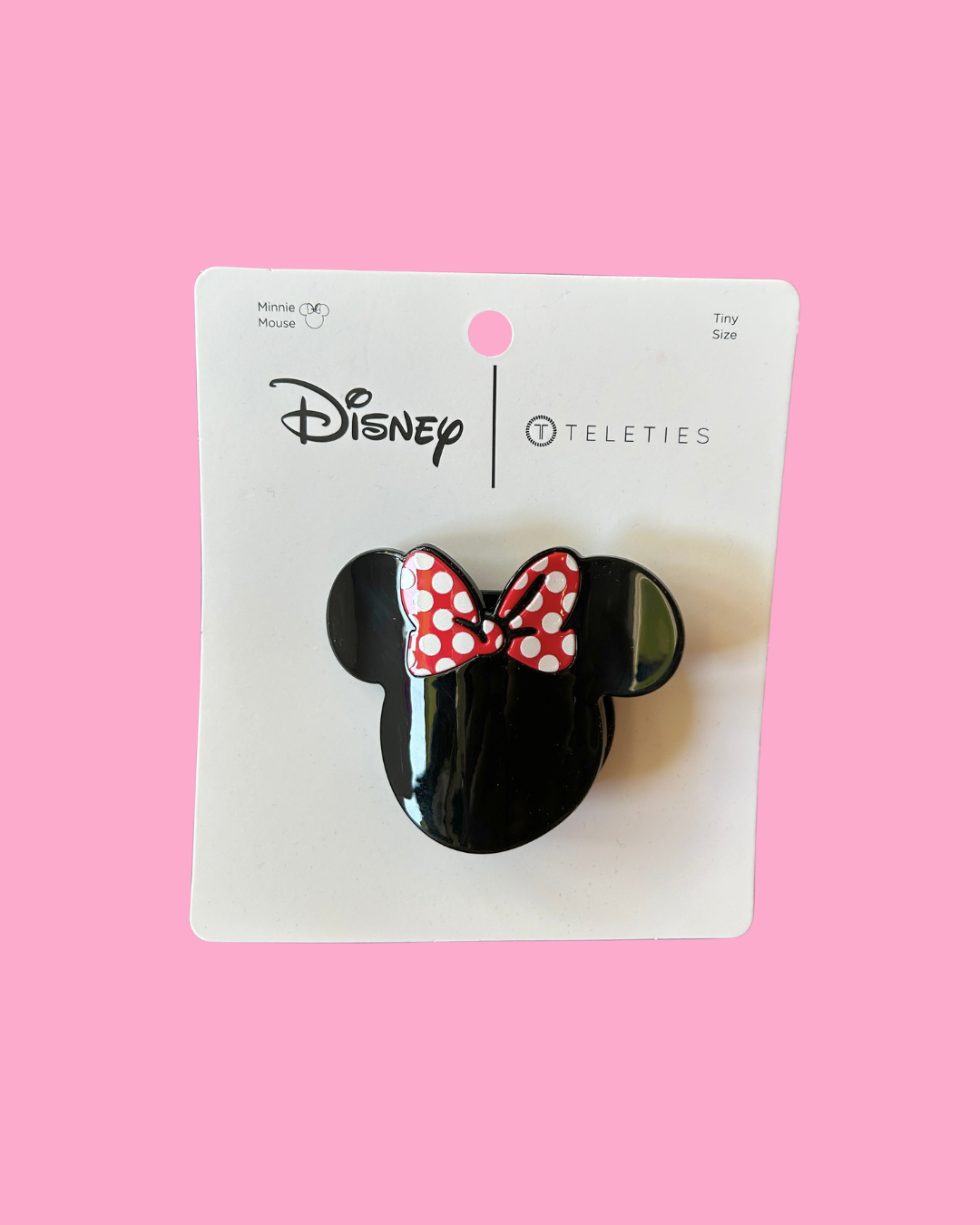 Teleties- Minnie Mouse Flat Hair Clip