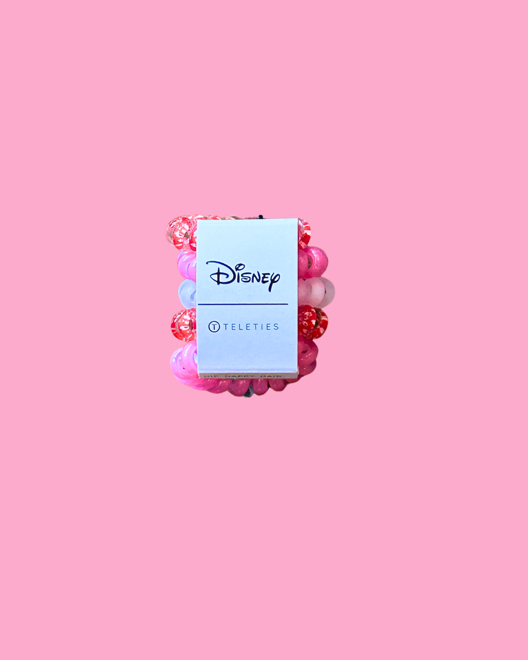 Product with Disney branding on a pink background