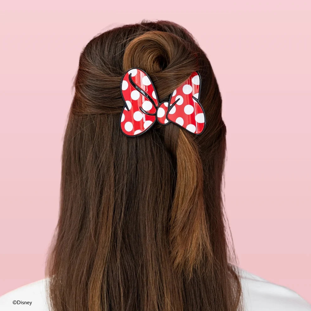 Teleties- Minnie Mouse Bow Flat Hair Clip
