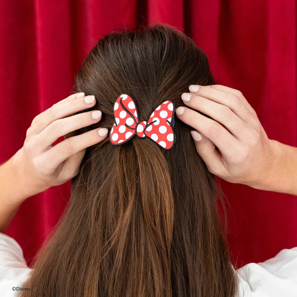 Teleties- Minnie Mouse Bow Flat Hair Clip