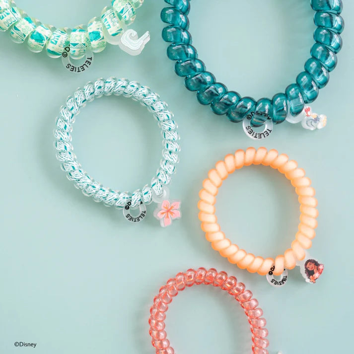 Disney Teleties- Moana and Friends Mix Hair Tie Pack