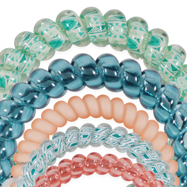 Disney Teleties- Moana and Friends Mix Hair Tie Pack