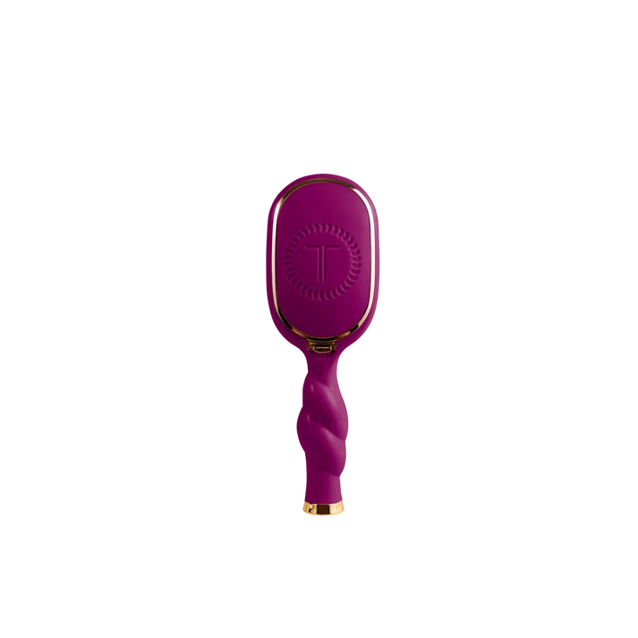 Teleties Mini Medium Hair Detangler Brush - Mulberry
