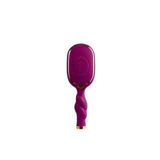 Teleties Mini Medium Hair Detangler Brush - Mulberry