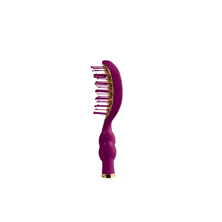 Teleties Mini Vented Hair Brush - Mulberry