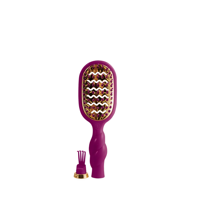 Teleties Mini Vented Hair Brush - Mulberry