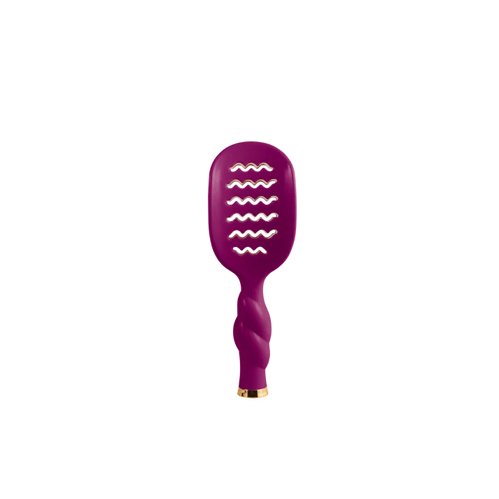 Teleties Mini Vented Hair Brush - Mulberry