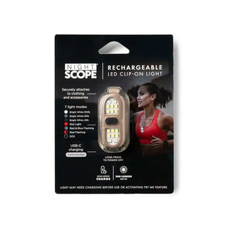 Rechargeable LED Clip-On Light