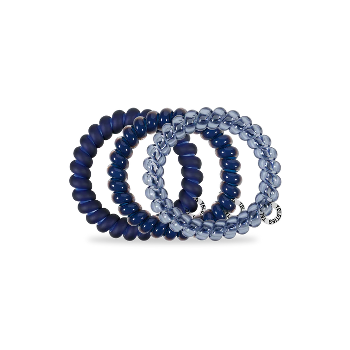 Teleties- Nightfall Navy Large Hair Ties