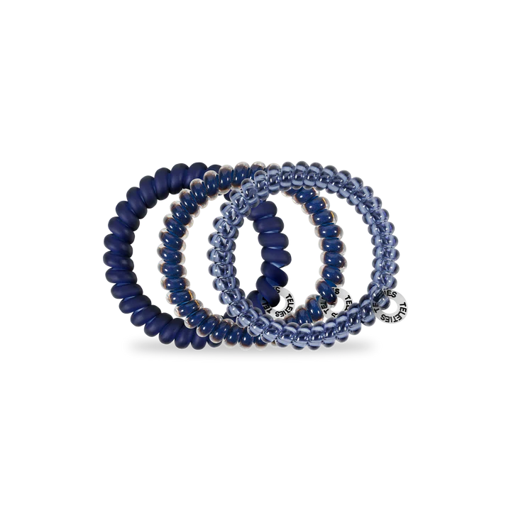 Teleties- Nightfall Navy Small Hair Ties