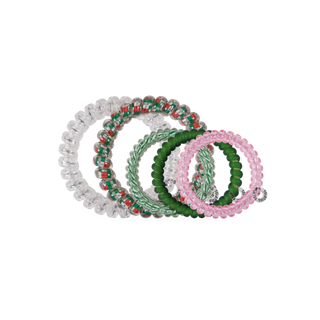 Teleties Mix Pack Coil Hair Ties- No Peeking Allowed