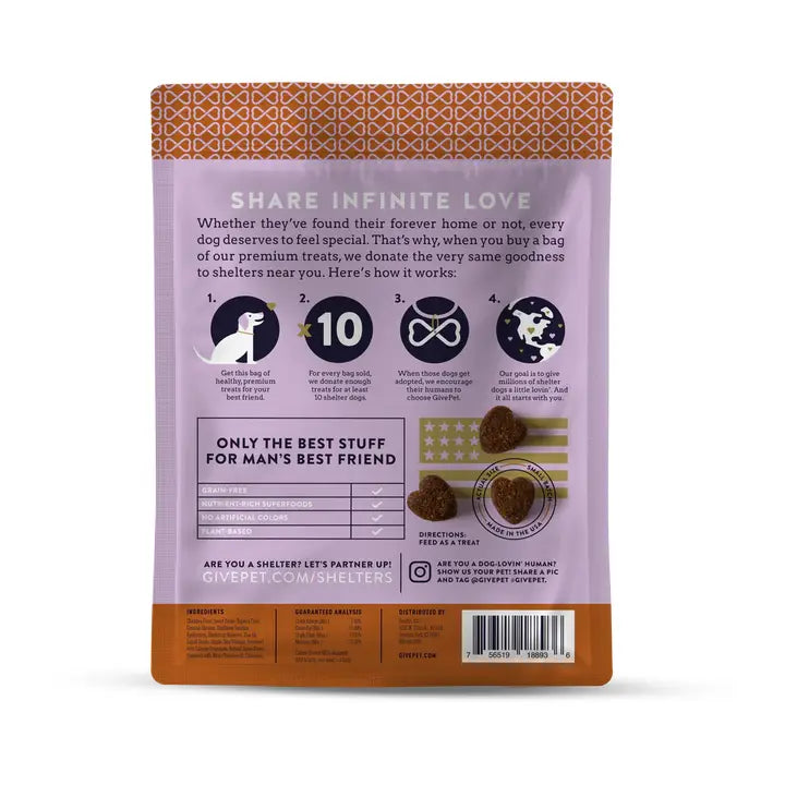 Off-Leash Leisure Soft and Chewy Training Dog Treat- 6 oz.