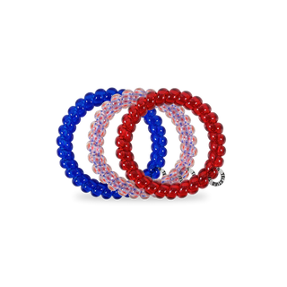 Teleties- Patriot Pop Large Hair Ties