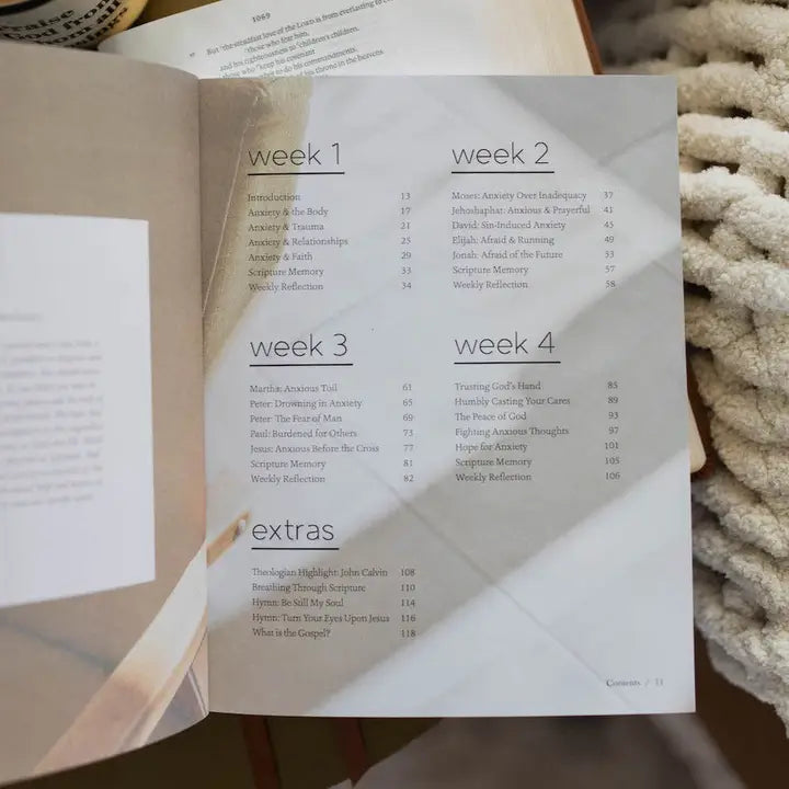 Peace for the Anxious Heart Bible Study Book