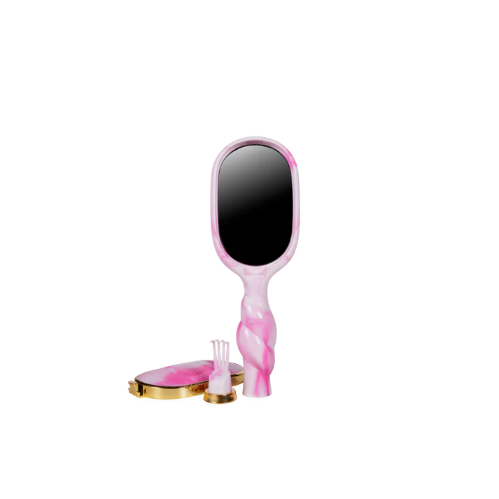 Teleties Mini Medium Hair Detangler Brush- Pinch Me!