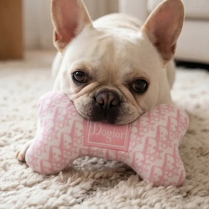 Pink Dogior Bone Dog Toy