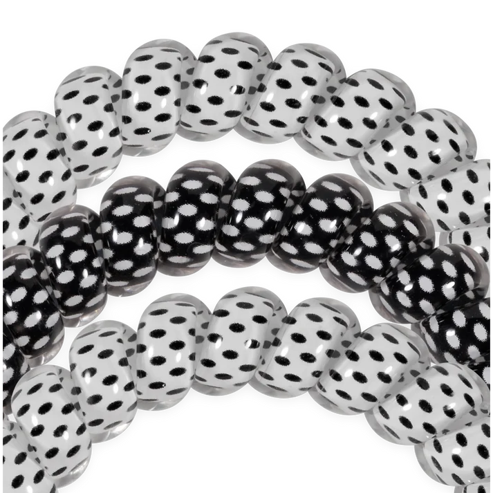 Teleties Large Hair Ties - Polka Dot Party