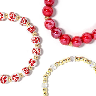 Poppy Stack Bracelets