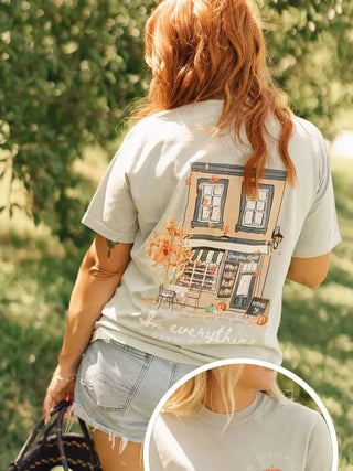 Pumpkin Market Give Thanks Graphic T-Shirt