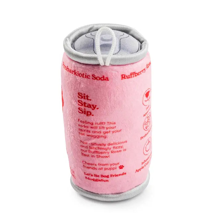 Puppi Ruffberry Rosé Dog Toy