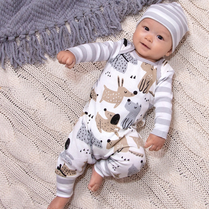 Puppy Dog Cotton Baby Romper